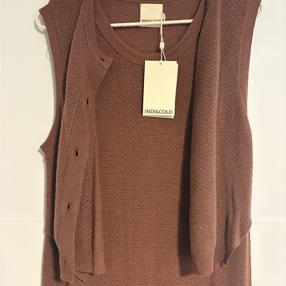BNWT Women's Brown Maxi Dress